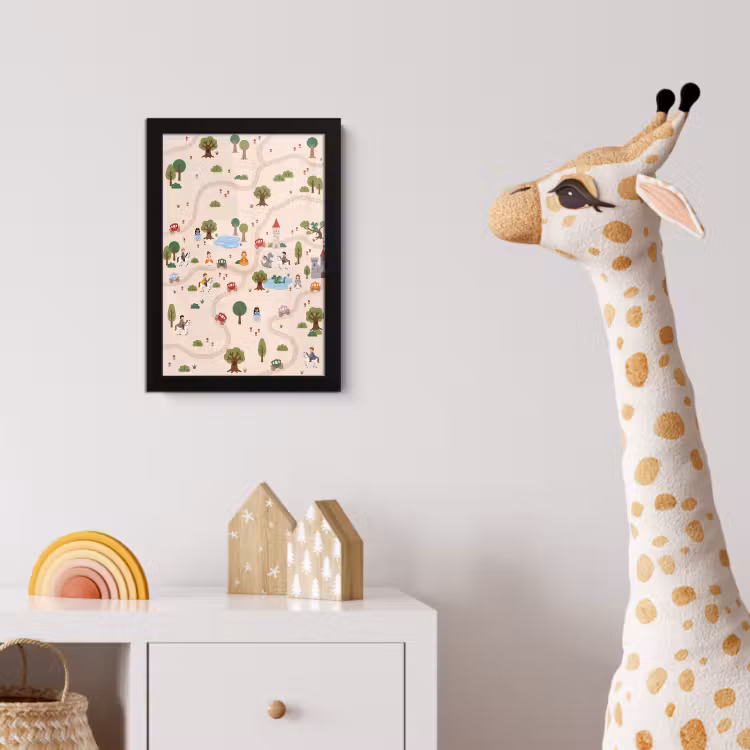Poster met lijst - Kasteel - Sprookje - Kinder — 5
