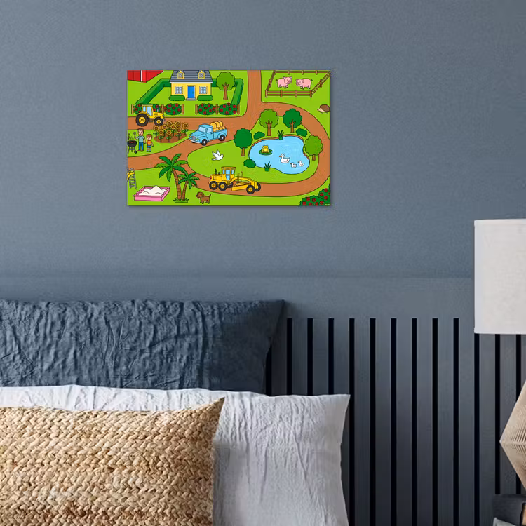 Poster - Platteland - Dieren - Cartoon — 3