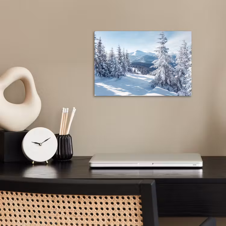Poster - Sneeuw - Winter - Landschap - Bergen — 2