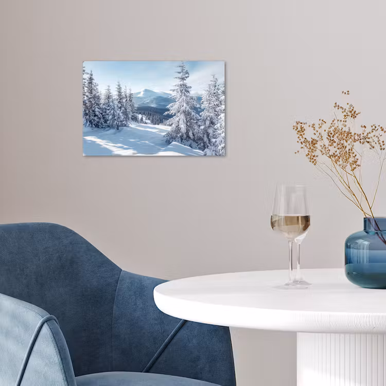 Poster - Sneeuw - Winter - Landschap - Bergen — 4