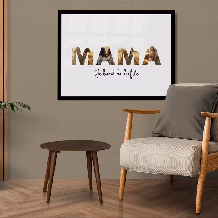 Poster met lijst - Mama — 4