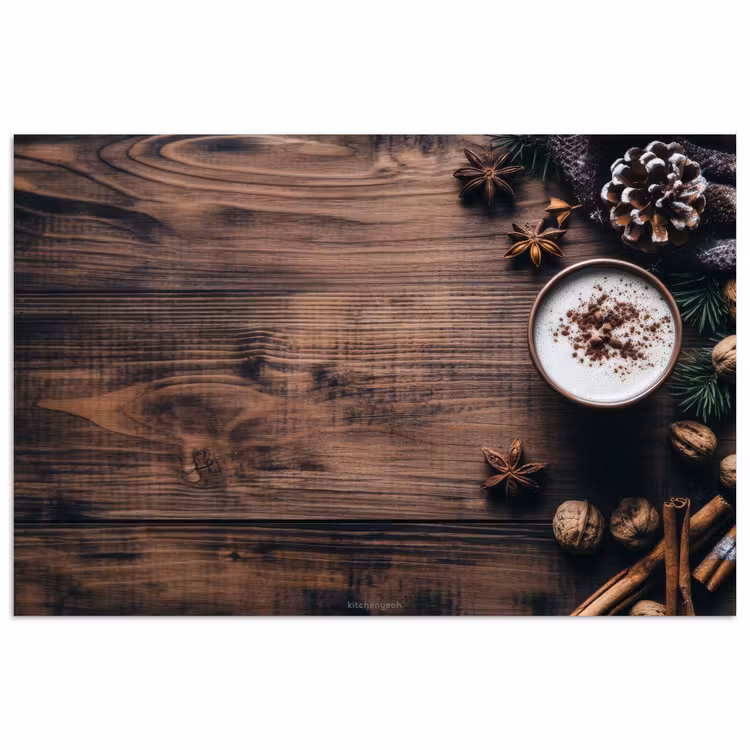 Poster - Winter - Houtlook - Stilleven — 1