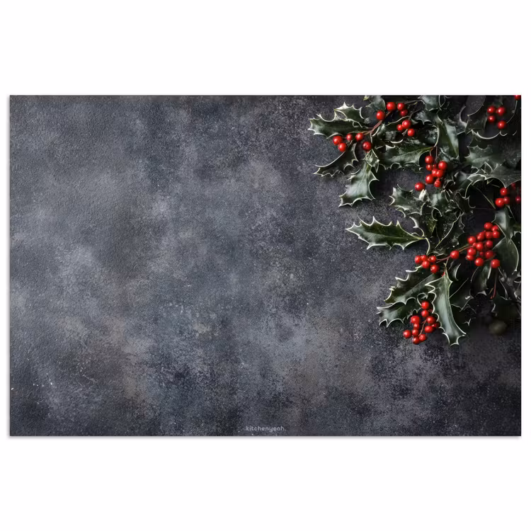 Poster - Winter - Hulst - Kerst - Beton — 1