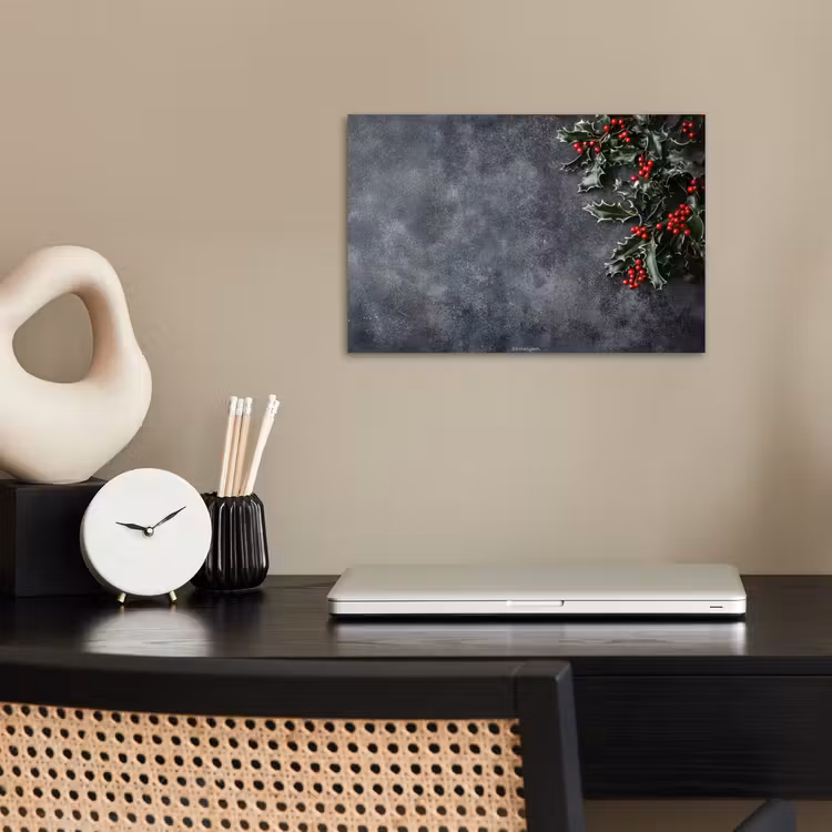 Poster - Winter - Hulst - Kerst - Beton — 2
