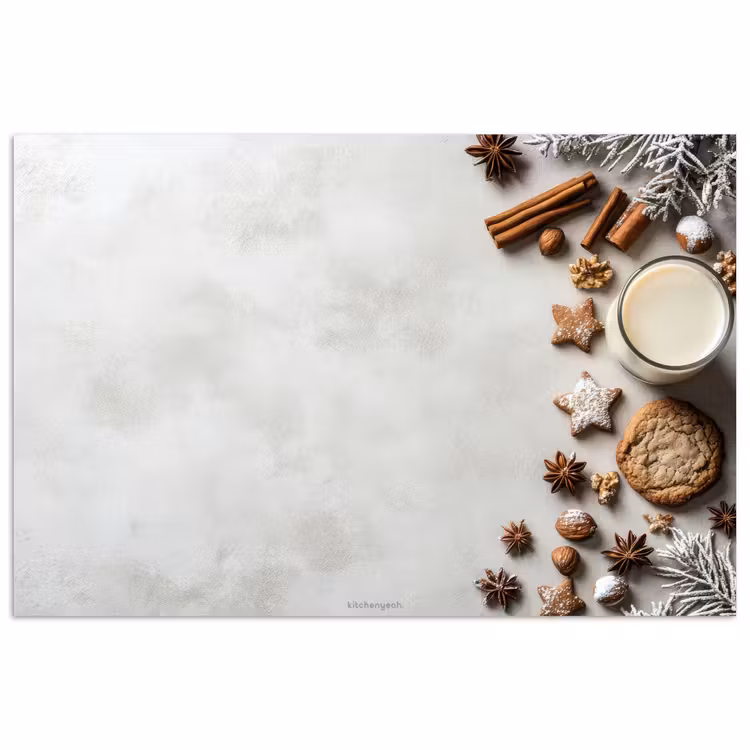 Poster - Winter - Kerst - Specerijen - Wit — 1