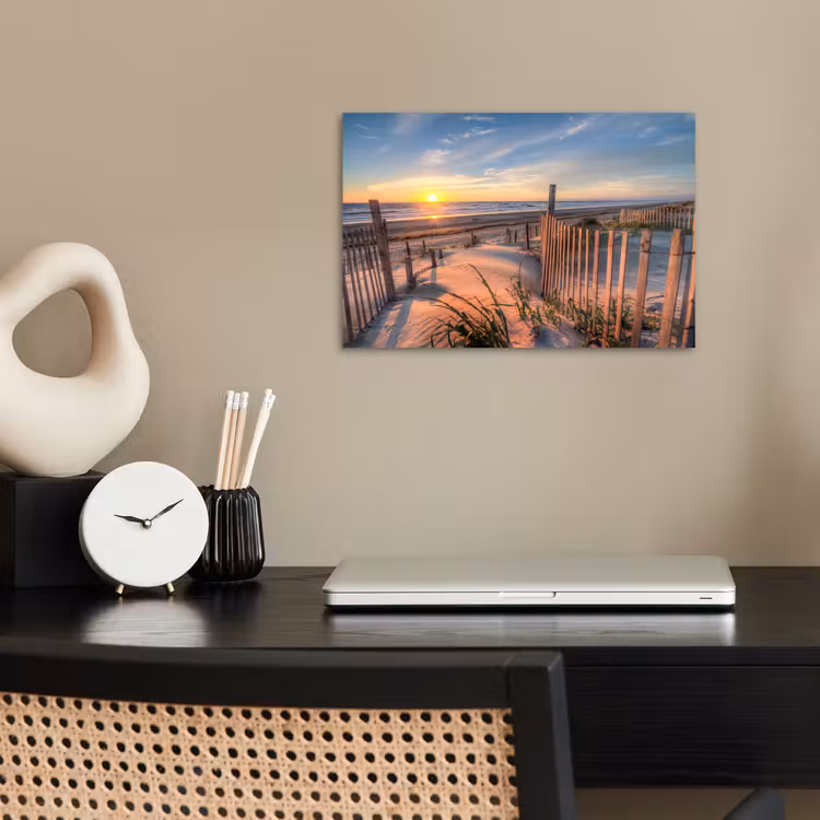 Poster - Strand - Zee - Duin - Zonsondergang - Landschap — 2