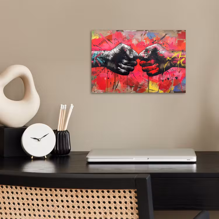 Poster - Street art - Handen - Graffiti - Kunst - Banksy — 2