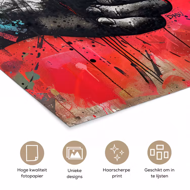 Poster - Street art - Handen - Graffiti - Kunst - Banksy — 5