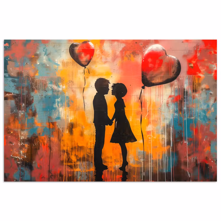 Poster - Street art - Liefde - Graffiti - Kunst - Banksy — 1