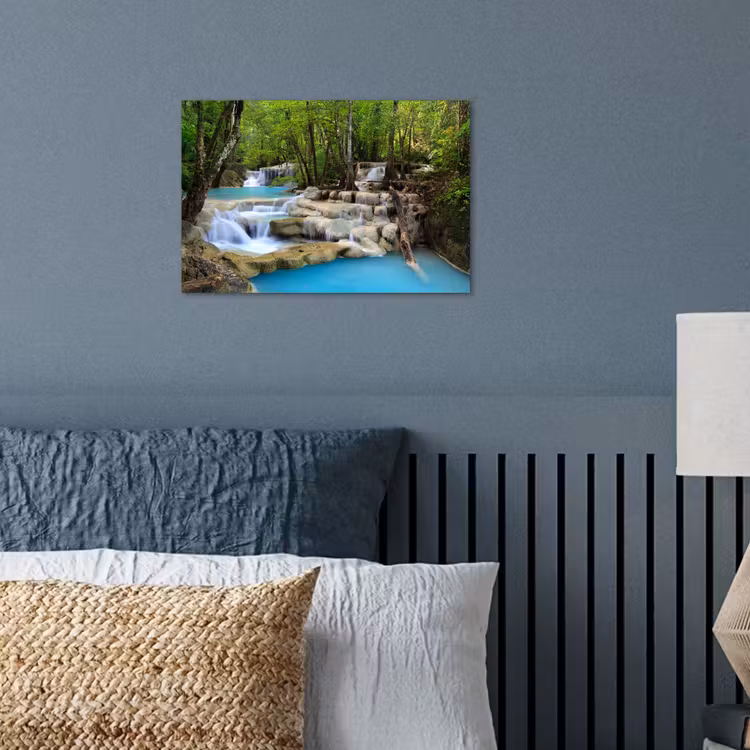 Poster - Waterval - Natuur - Rivier - Bos - Water — 3