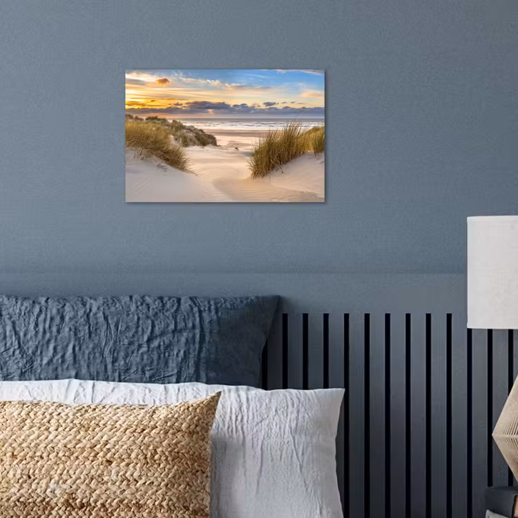 Poster - Strand - Duin - Gras - Zonsondergang - Zee — 3