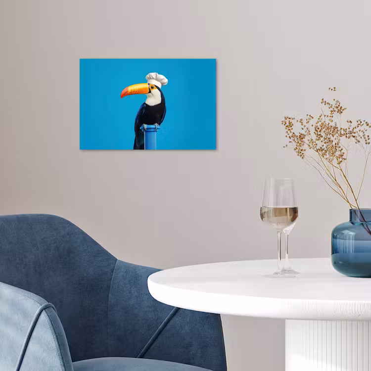 Poster - Tucan - Sokkel - Vogel - Koksmuts — 4