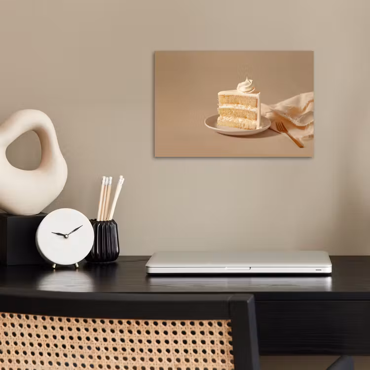 Poster - Vanilletaart - Cake - Romig — 2