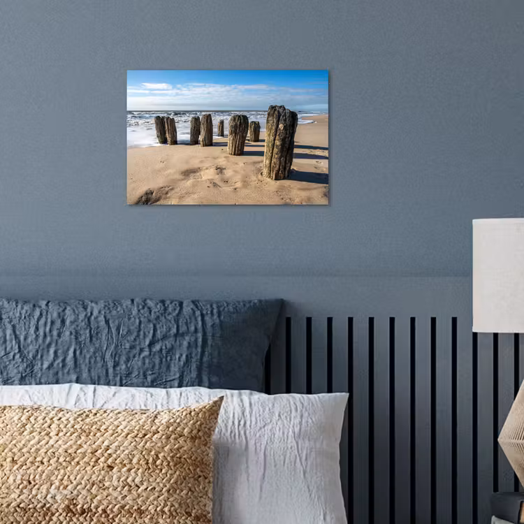 Poster - Zand - Strand - Paal - Water - Zomer — 3