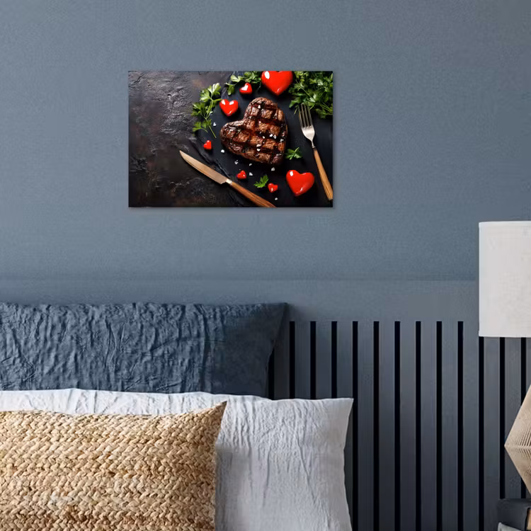 Poster - Steak - Hart - Bestek — 3