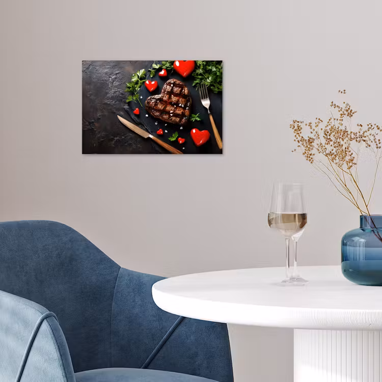 Poster - Steak - Hart - Bestek — 4