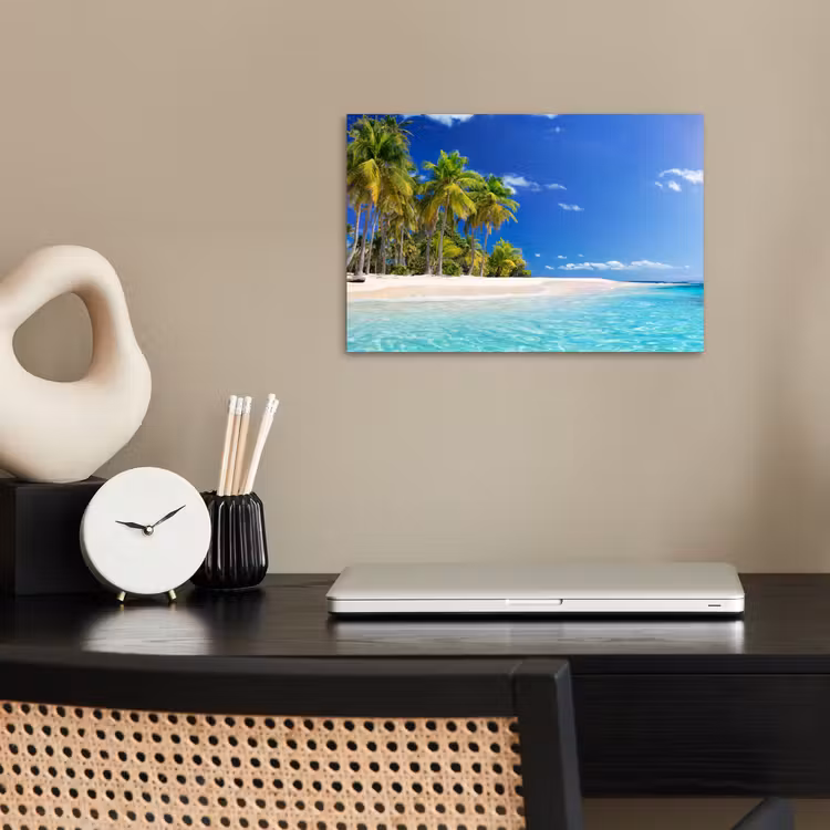 Poster - Strand - Zee - Palmboom - Zon - Zomer — 2