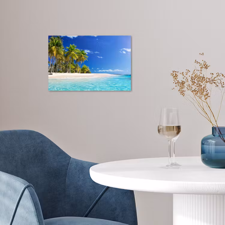 Poster - Strand - Zee - Palmboom - Zon - Zomer — 4