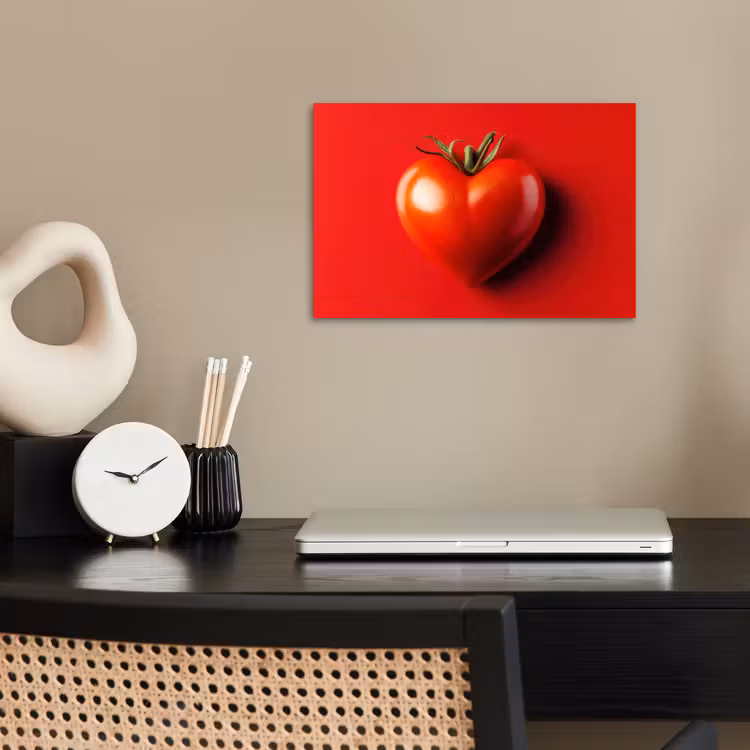 Poster - Tomaat - Rood - Hart — 2