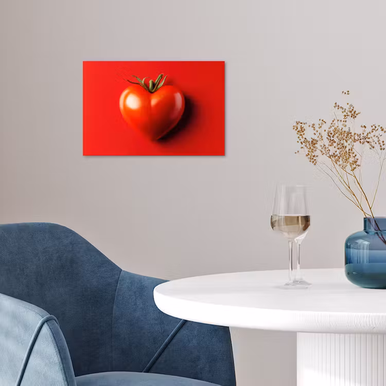 Poster - Tomaat - Rood - Hart — 4