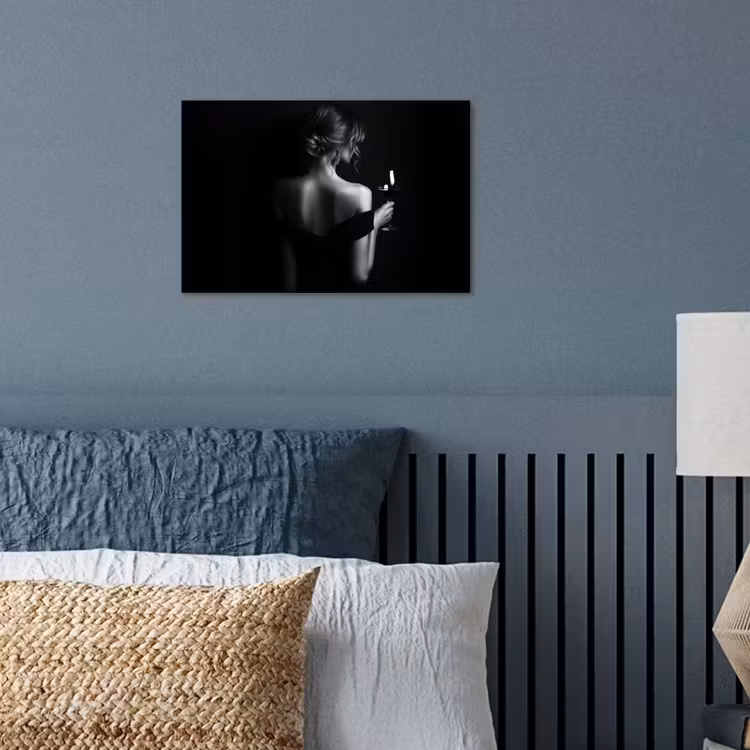 Poster - Vrouw - Wijn - Jurk — 3