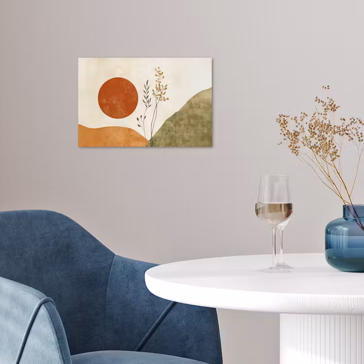 Poster - Zon - Abstract - Takken - Oranje — 4