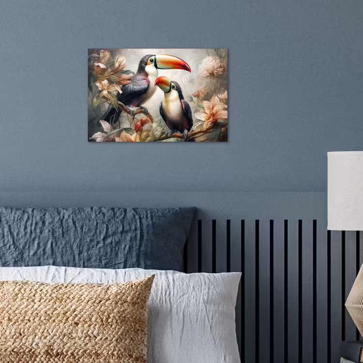 Poster - Toekan - Vogels - Bloemen - Jungle — 3