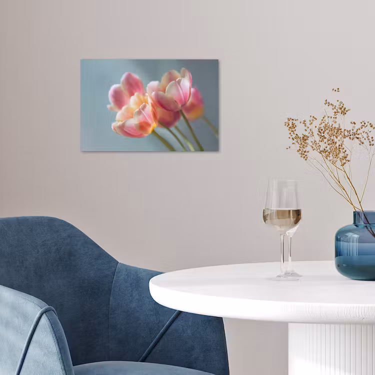 Poster - Tulpen - Roze - Stelen — 4