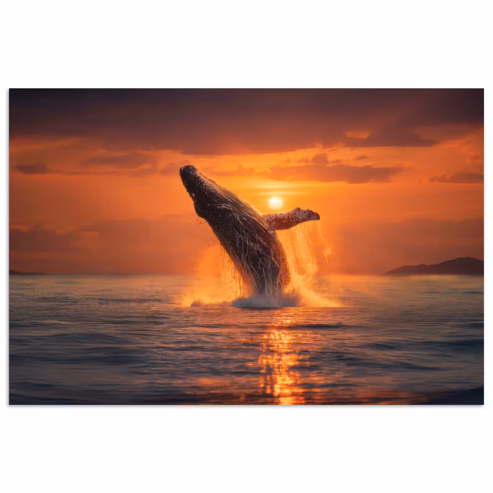 Poster - Walvis - Zon - Zee — 1