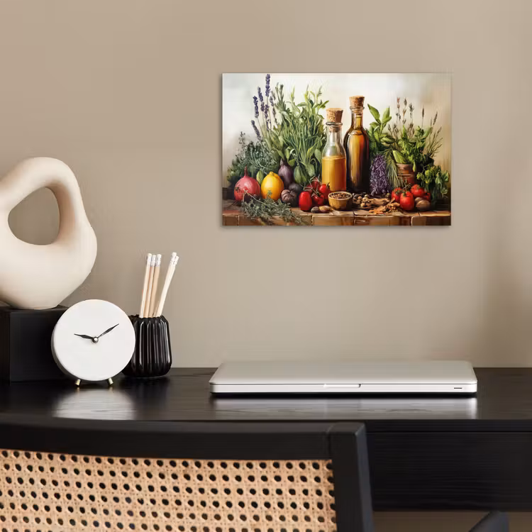Poster - Stilleven - Kruiden - Specerijen - Fruit - Kleurrijk — 2
