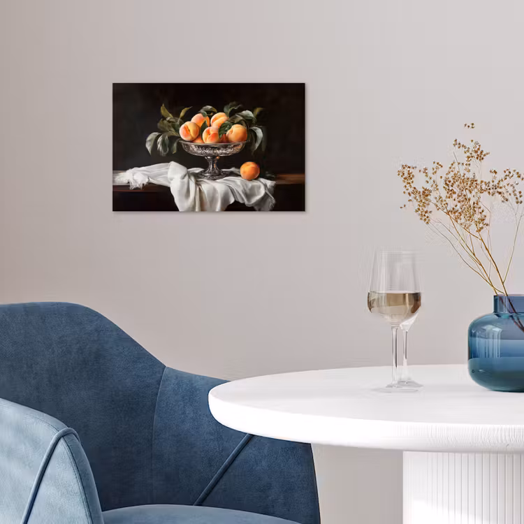 Poster - Stilleven - Perziken - Vintage — 4