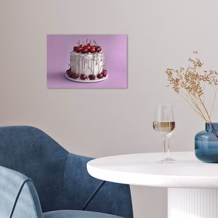 Poster - Taart - Kersen - Juwelen - Rood — 4