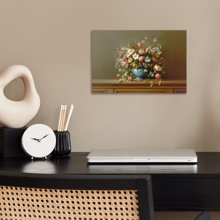 Poster - Vaas - Pastel - Kleuren - Bloemen — 2