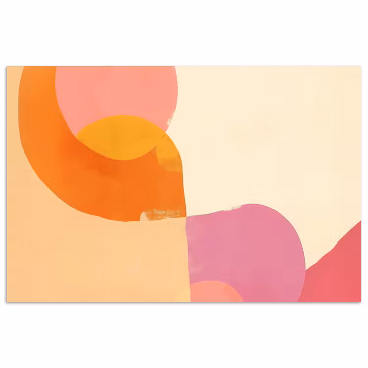 Poster - Vormen - Abstract - Kleurrijk — 1