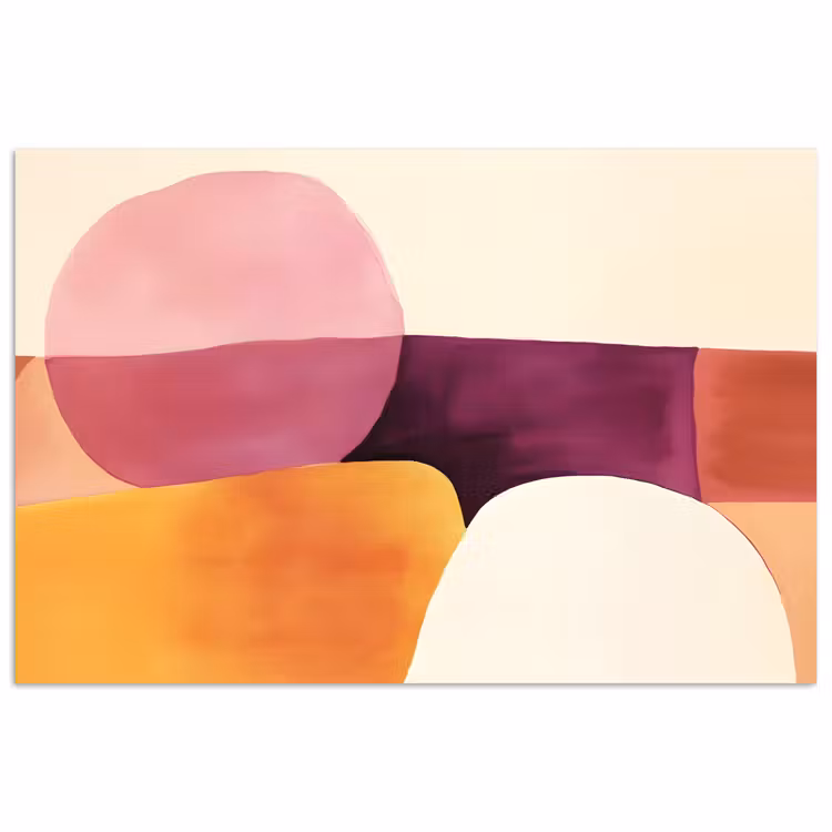 Poster - Vormen - Abstract - Kleurrijk — 1
