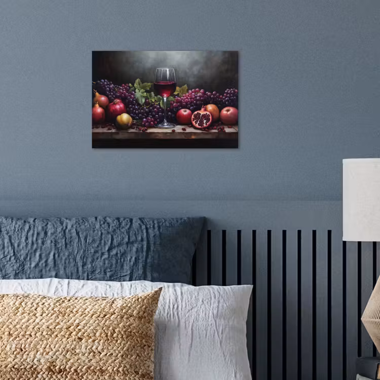 Poster - Wijn - Fruit - Stilleven — 3