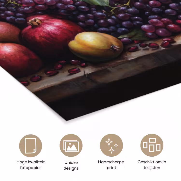 Poster - Wijn - Fruit - Stilleven — 5