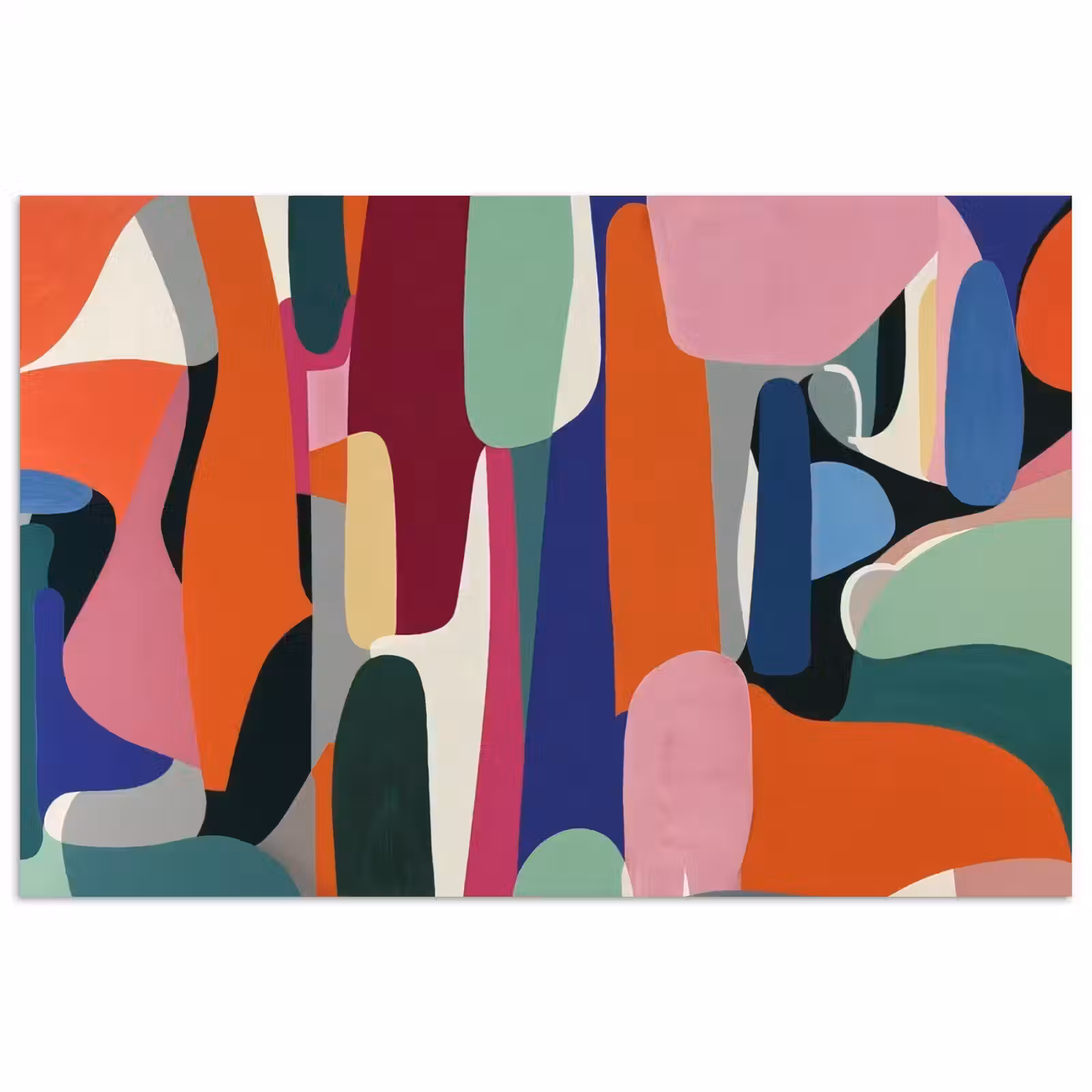 Poster - Vormen - Ritmisch - Kleuren - Abstract — 1