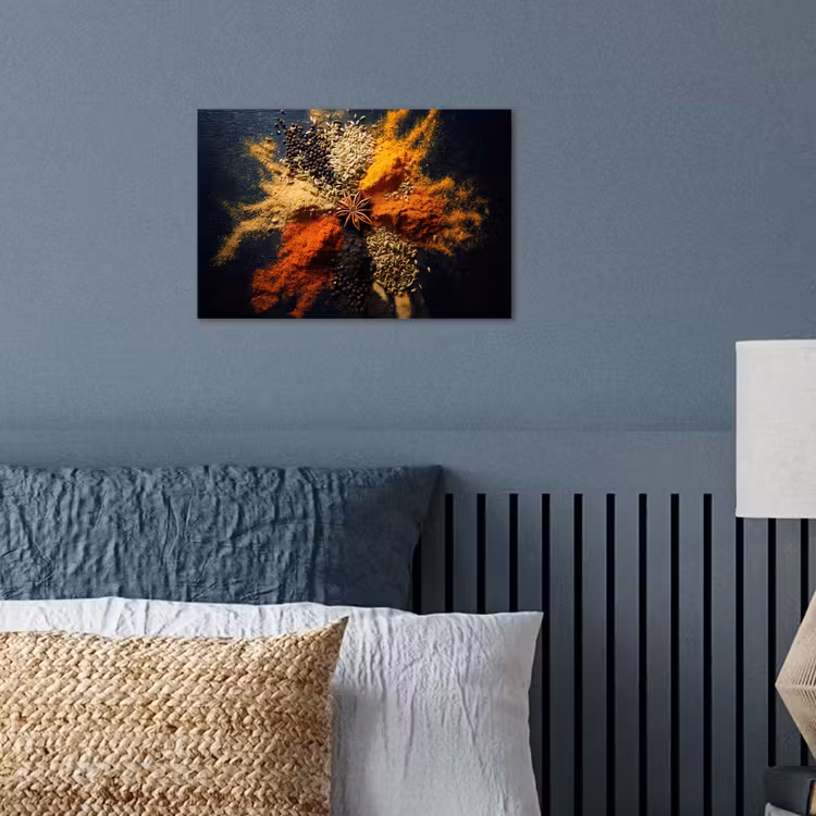 Poster - Specerijen - Explosie - Oranje — 3