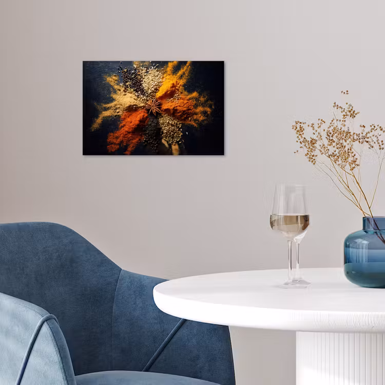 Poster - Specerijen - Explosie - Oranje — 4