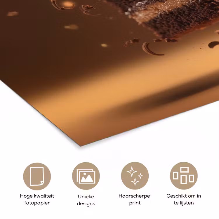 Poster - Taart - Chocolade - Eten - Brownie — 5