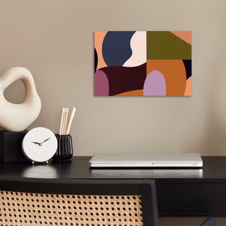 Poster - Vormen - Abstract - Kleuren - Vierkant — 2