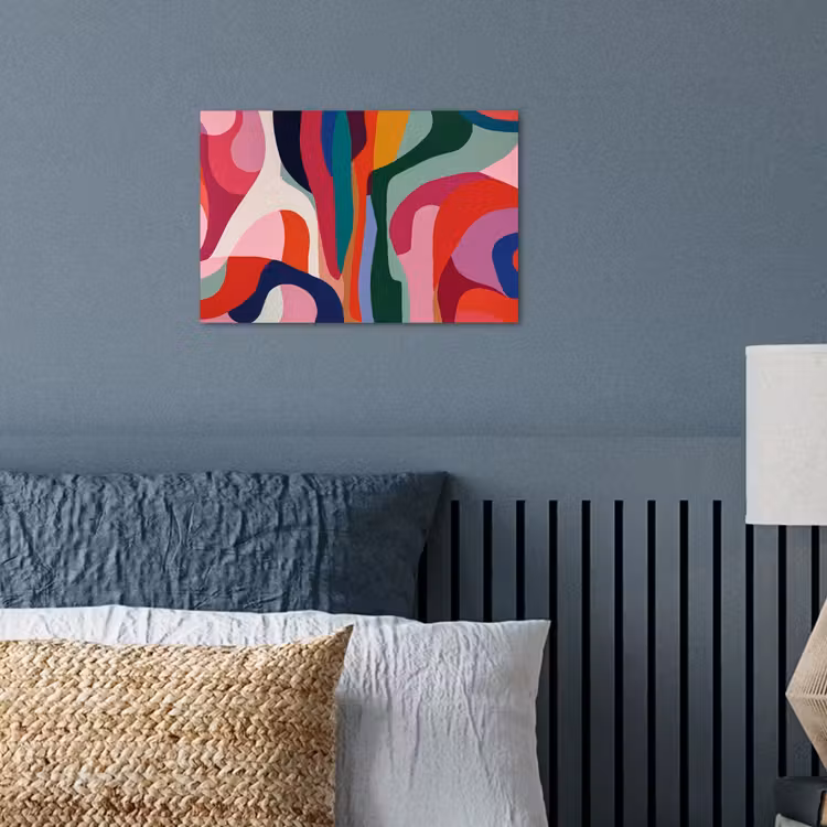 Poster - Vormen - Bochten - Kleurrijk - Abstract — 3