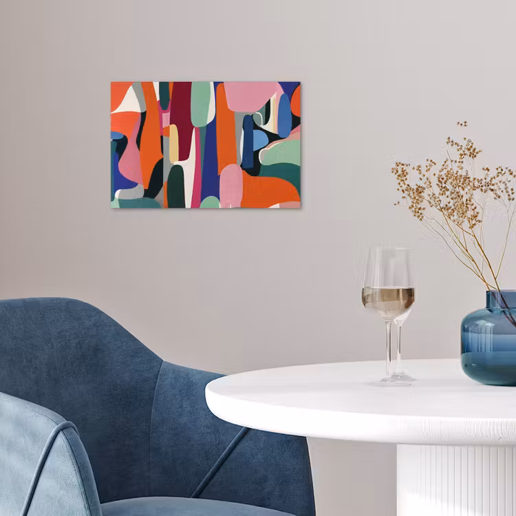 Poster - Vormen - Ritmisch - Kleuren - Abstract — 4
