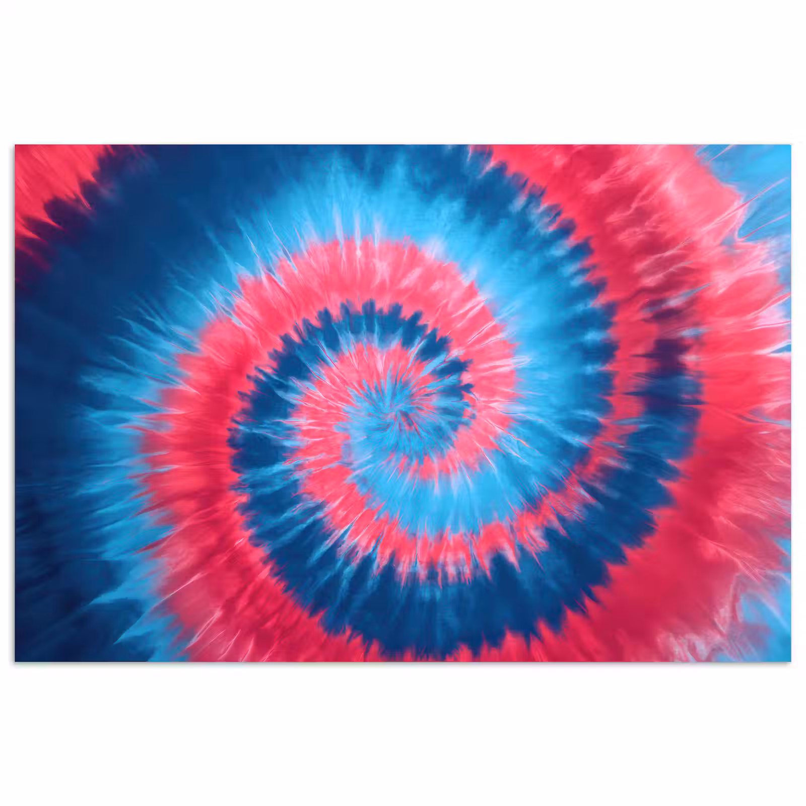 Poster - Spiraal - Roze - Draaiend — 1