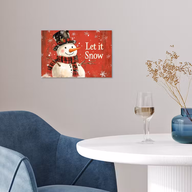 Poster - Sneeuwpret - Winter - Sneeuwpop — 4