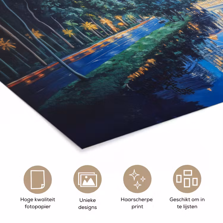 Poster - Stad Kuala Lumpur - Skyline - Wolkenkrabbers - Water — 5