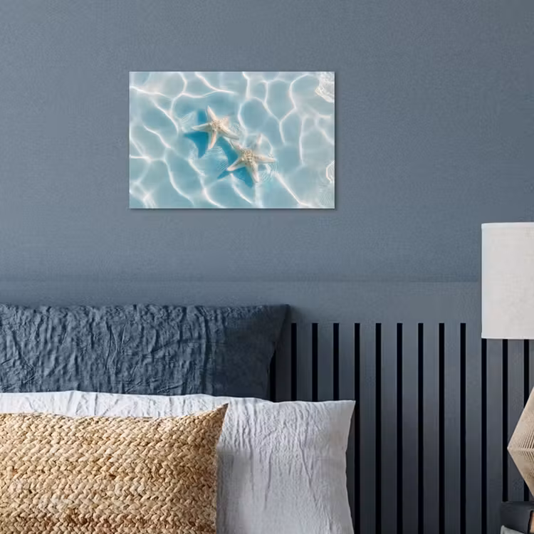 Poster - Zeesterren - Golvend water - Rustgevend — 3