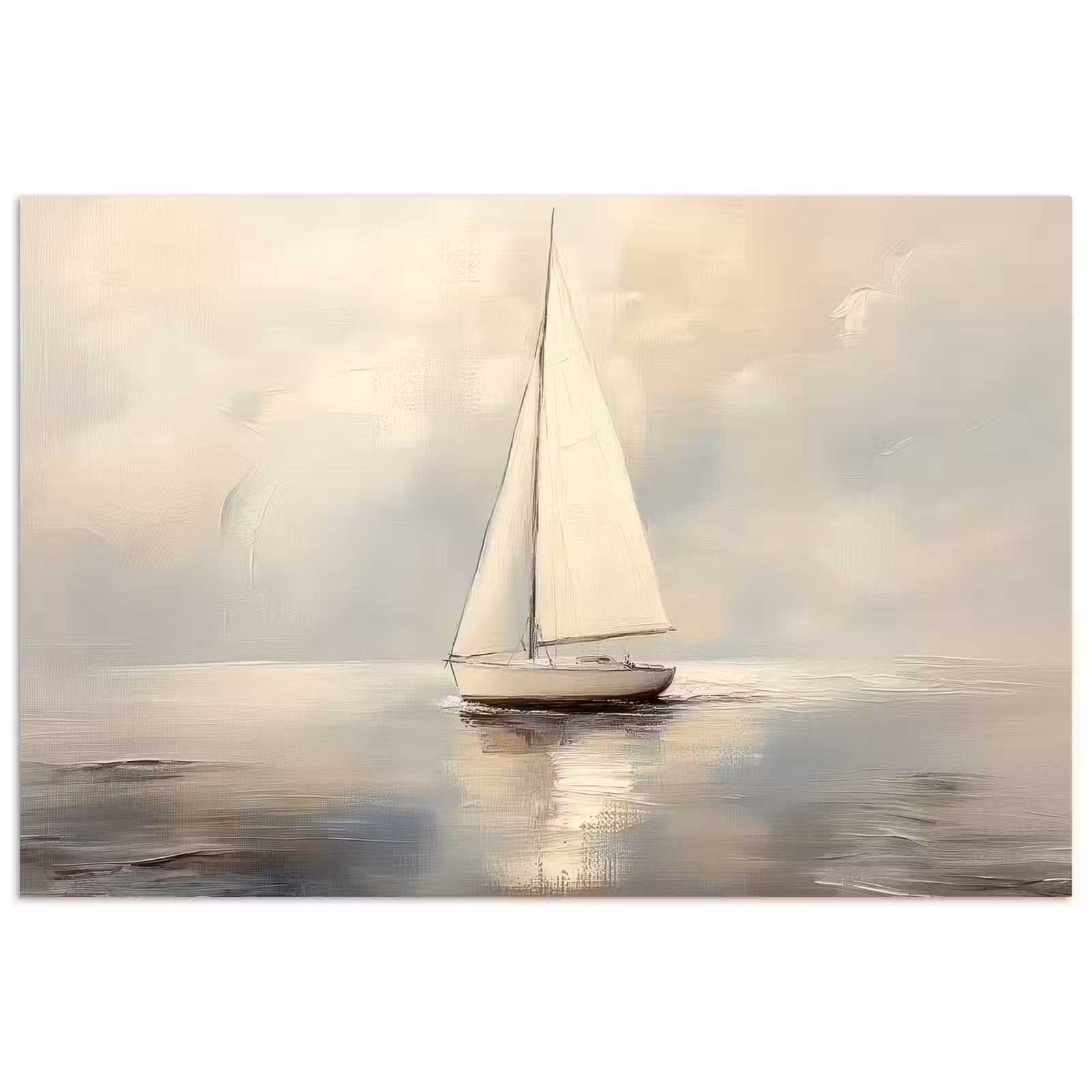 Poster - Zeilschip - Zee - Bewolkt — 1