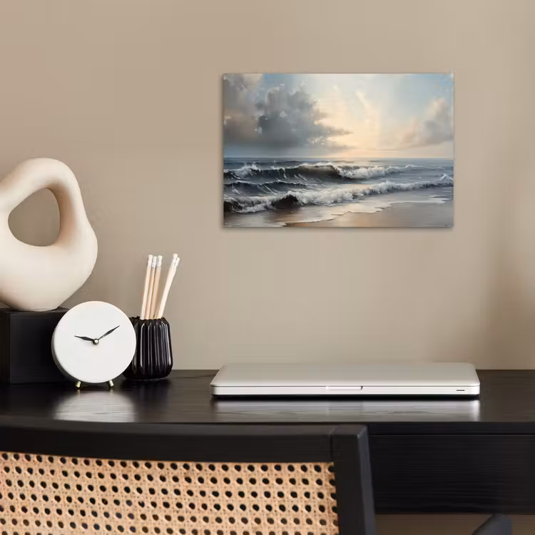 Poster - Strand - Zee - Zonsondergang — 2